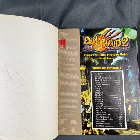 Dark Cloud 2 : Prima's Official Strategy Guide (2003, Playstation 2) - Picture 2 of 6